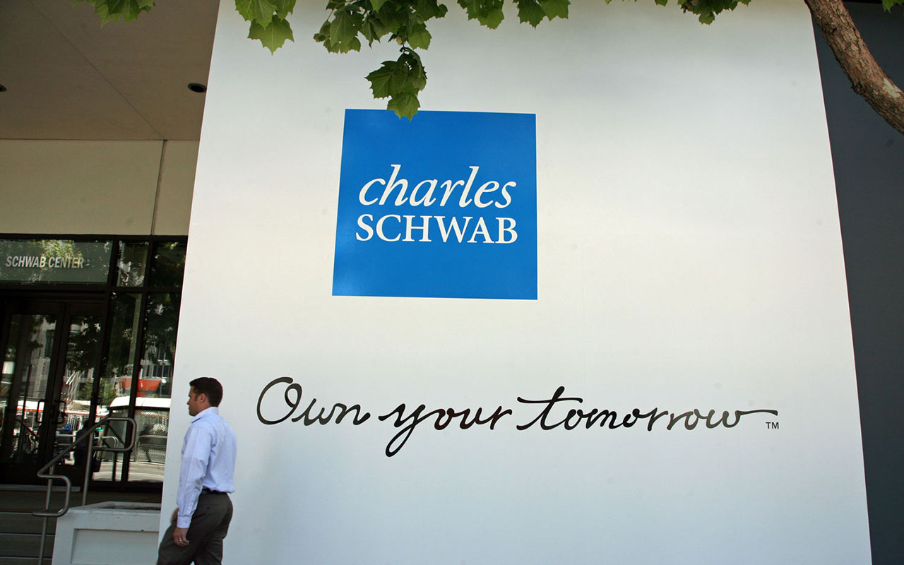 Charles Schwab Corporation the largest trader in the USA