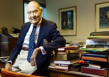 Investor John Bogle is founder of the largest investment company in the world